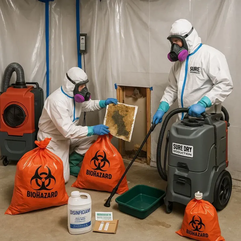 Contaminated Water Handling Protocols process in Frederick, OK