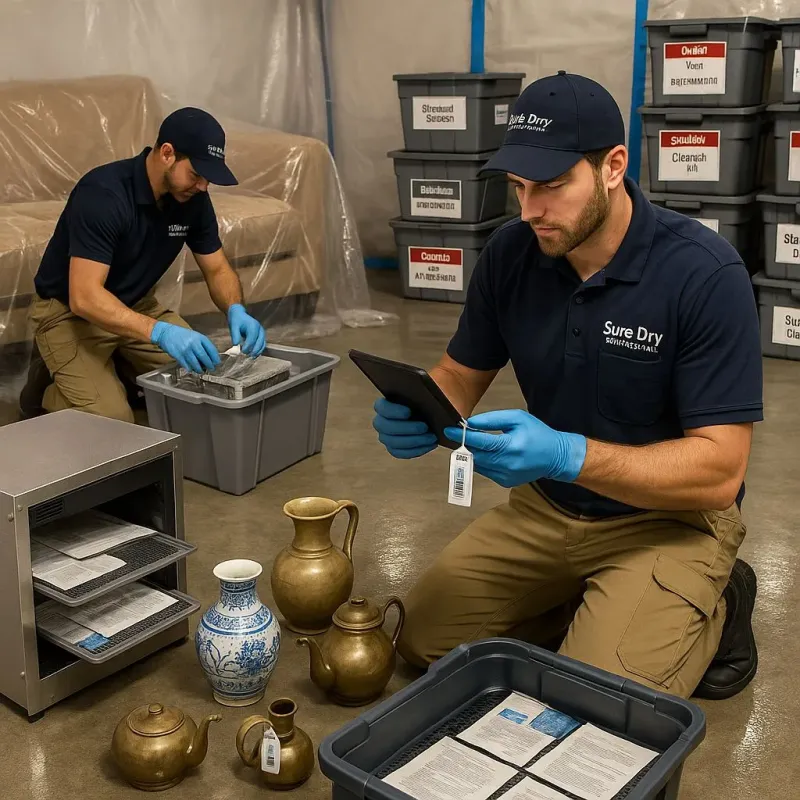 Content Protection and Restoration process in Frederick, OK