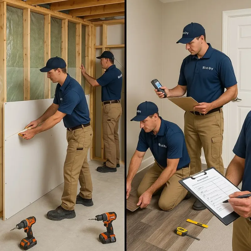 Repairs and Reconstruction process in Frederick, OK