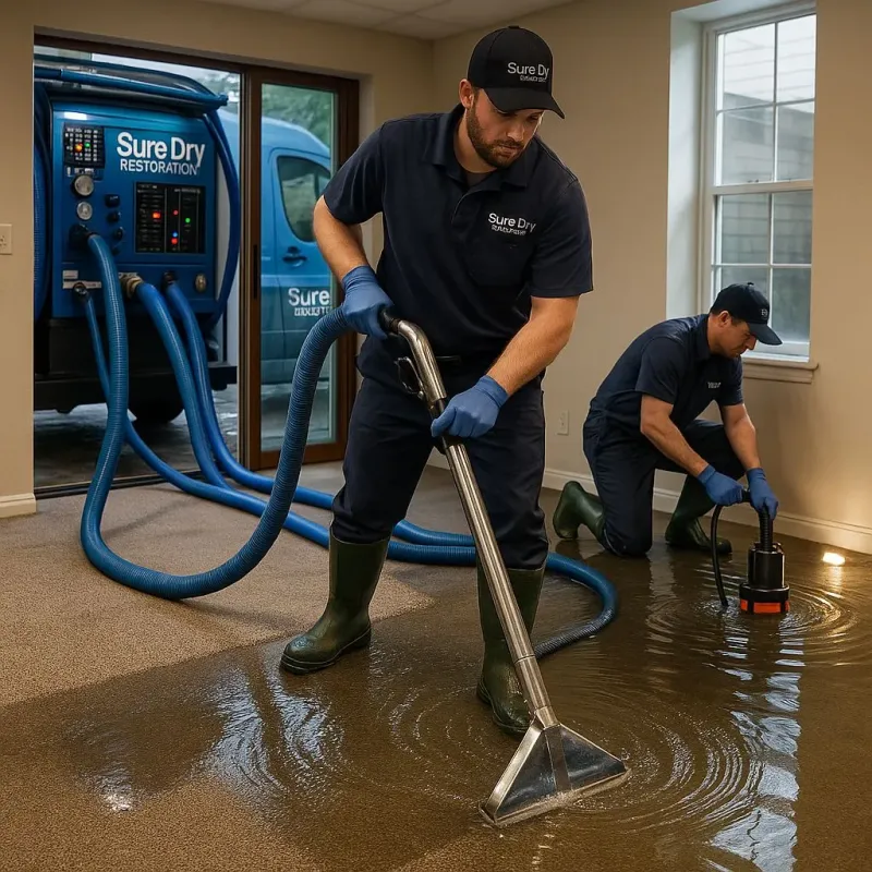 Water Extraction and Removal process in Frederick, OK